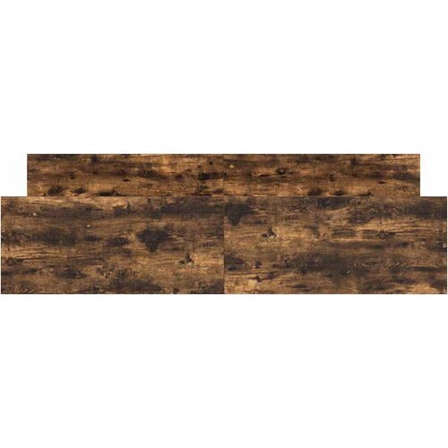  Okvir kreveta s uzglavljem i podnožjem boja hrasta 180x200 cm Slike