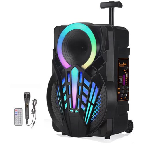  Bluetooth zvučnik Karaoke set sa mikrofonom NDR-P08 crni Slike