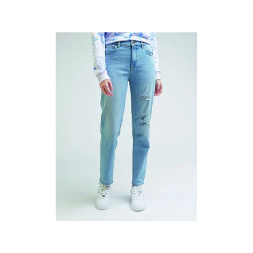 Lee Jeans hlače L30UHGB46 Modra Regular Fit