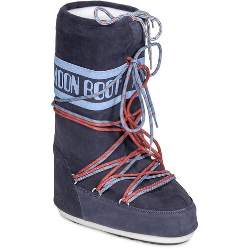 Moon Boot MB ICON SUEDE LACES Plava Slike