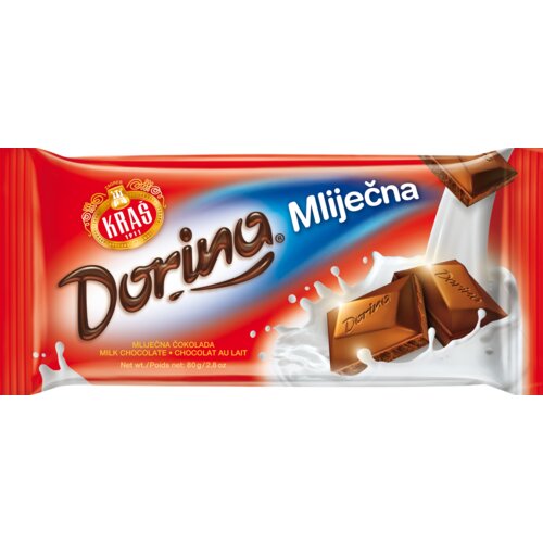 Dorina Čokolada KRAŠ mlečna 80g Cene