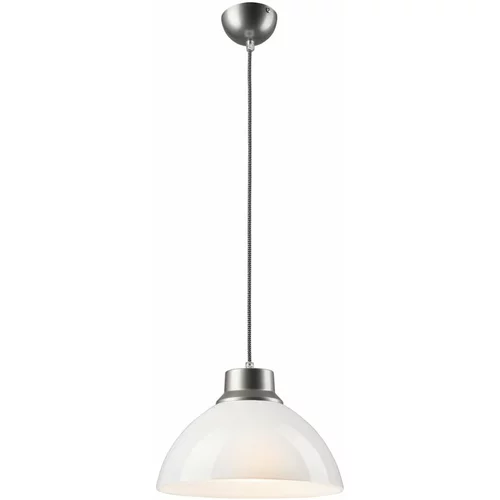 LAMKUR Bijela viseća svjetiljka sa staklenim sjenilom ø 30 cm Vera –