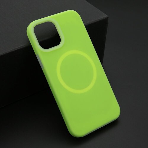 Maska pastel color magsafe za iphone 12/12 pro/ zelena Slike