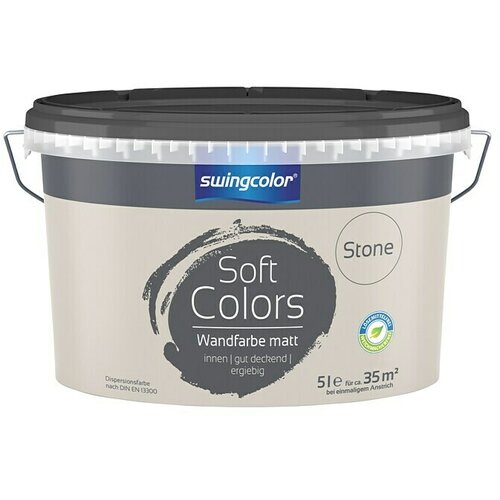 SWINGCOLOR Soft Colors Boja za zid (Stone, Mat, 5 l) Cijene