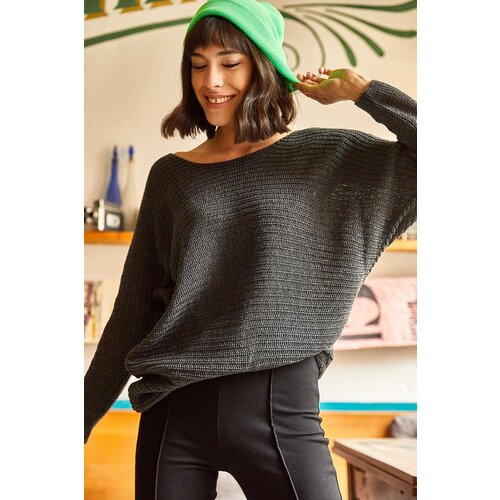 Olalook Sweater - Gray - Regular fit Slike