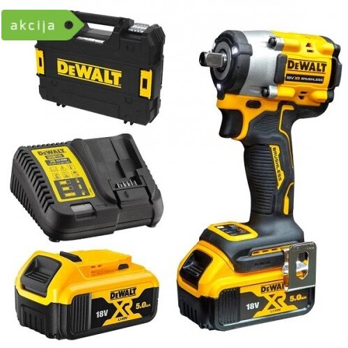 Dewalt DCF922P2T akumulatorski udarni zavrtač, 18V, sa 2x5.0Ah baterijama Cene
