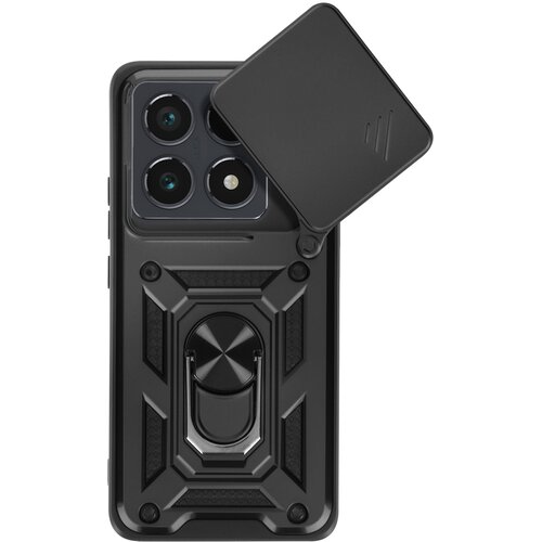 Oem Mayaxess, Ohišje za Xiaomi 14T Pro Ring Support Drsni pokrov kamere, Črna, (5000215813) Cene