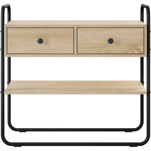  Konzolna stolica Hrast sonoma 100 x 40 x 75 cm Slike