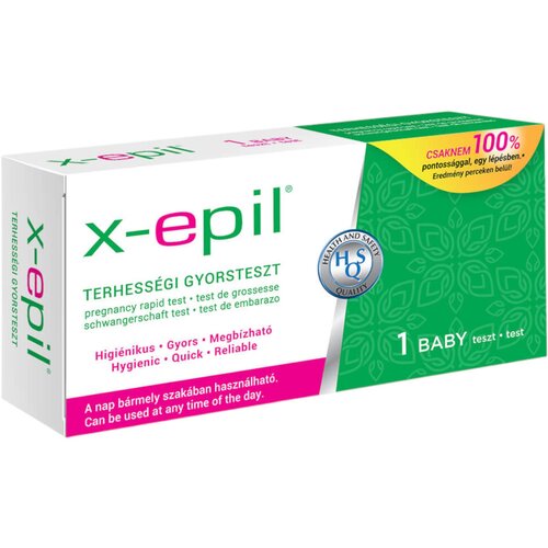 X EPIL - traka za brzi test trudnoće (1kom) Slike