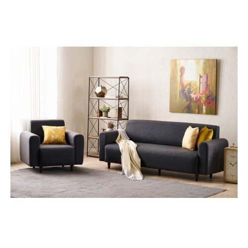 Atelier Del Sofa sofa i fotelja noya linen anthracite Slike