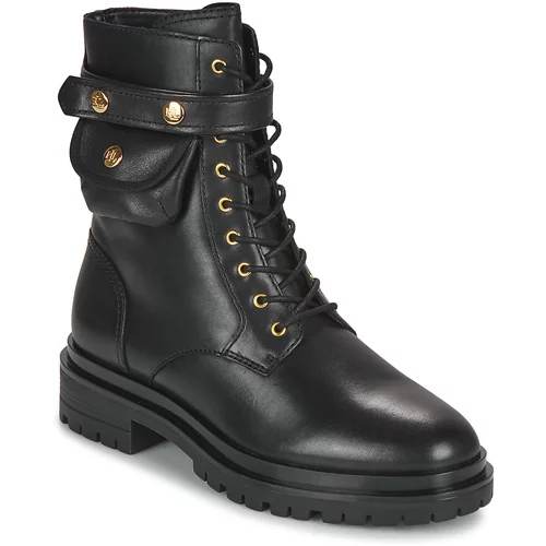 Polo Ralph Lauren CAMMIE-BOOTS-MID BOOT Crna