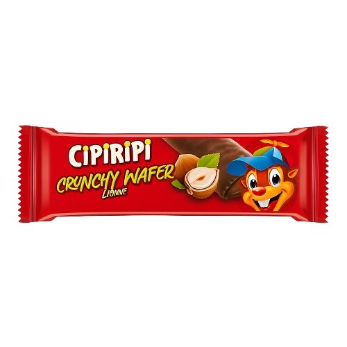 Cipiripi Čokoladica Crunchy wafer lešnik 23g Cene