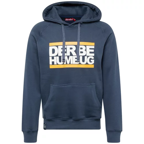 Derbe Sweater majica 'Humbug' mornarsko plava / žuta / bijela