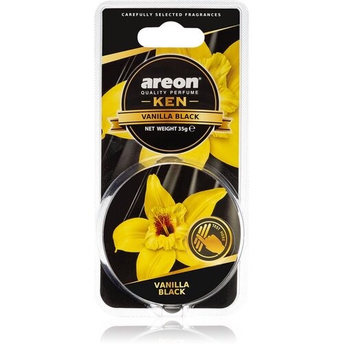 Areon Ken Vanilla Black miris za auto 30 g Slike