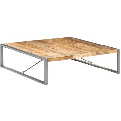 VidaXL stolić za kavu 140 x 140 x 40 cm od grubog drva manga Slike