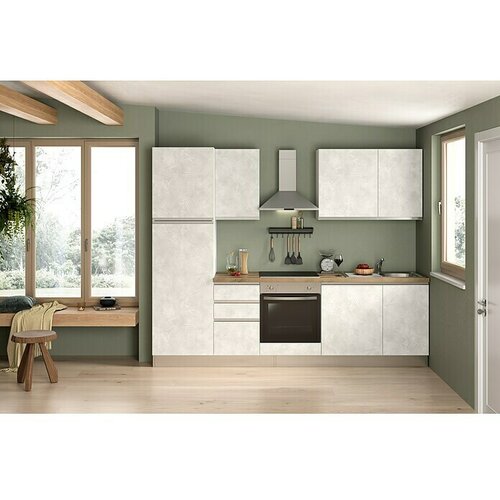 Marinelli Cucine Montažna kuhinja Marina (&amp;Scaron;irina: 270 cm, S električnim uređajima) Slike
