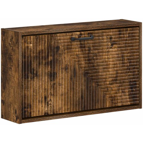 Ormar za cipele na zidu HAARLEM 71 x 17 x 43 cm Dimljeni hrast Cene