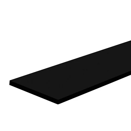 Zidna polica (Crna, D x Š x D: 800 x 200 x 18 mm)