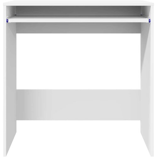  Stol s ladicama Bijelo 77.5 x 43 x 79 cm Konstruirano drvo Slike