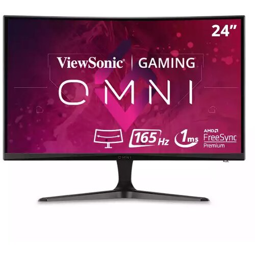 Viewsonic Monitor 24 Omni VX2418C 1920x1080/Full HD/165Hz/1ms/HDMI/DP/Curved Outlet Slike