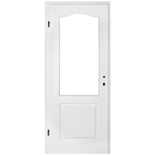 Eurolam Sobna vrata Classic SM P2 (850 x 2.000 mm, Bijele boje, Središnji položaj: Saće, DIN graničnik: Lijevo) Cijene
