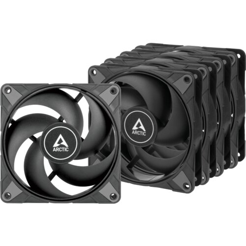 Arctic Ventilator P12 MAX 5-pack Black Cene