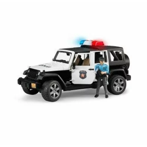 Bruder igrača policijsko vozilo jeep wrangler unlimited rubicon