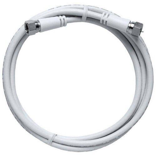 AXING SAT priključni kabel [1x F-vtič - 1x F-vtič 2 m 85 dB bel, (20432004) Cene