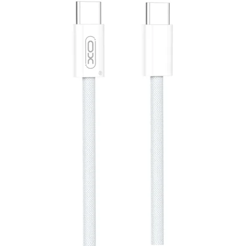 XO Kabel NB-Q260A USB-C na USB-C 60W 1m bel, (21231663)