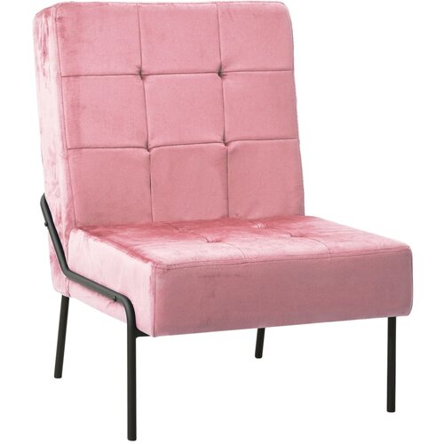 VidaXL Stol za spro&amp;scaron;čanje 65x79x87 cm roza žamet, (21825006) Slike