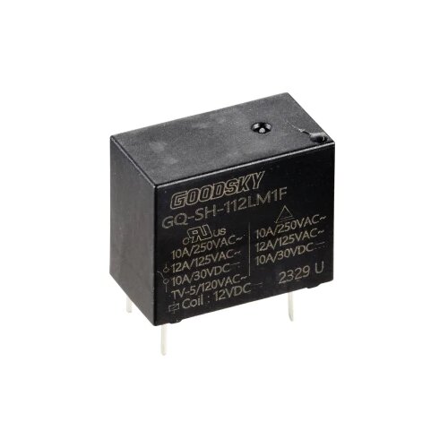 GoodSky GQ-SH-112LM1F relej za tiskane pločice 12 V/DC 10 A 1 zatvarač 1 St. Cijene