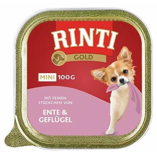 Rinti Gold Mini 6 x 100 g - Raca & perutnina