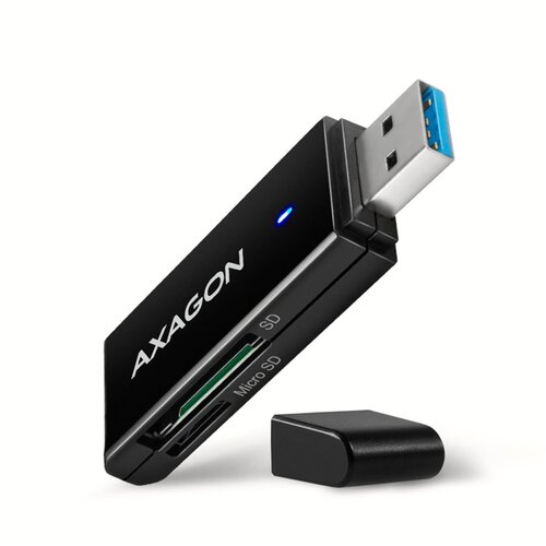 Axagon CR USB 3.2Gen1, SD, MicroSD, CRE-S2N, AXA Slike