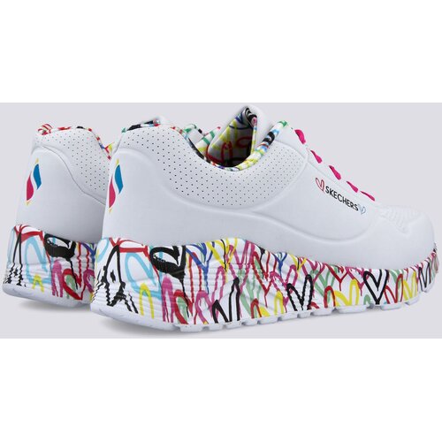 Skechers Patike za devojčice Uno Lite, 314976L-WMLT, Bele Cene