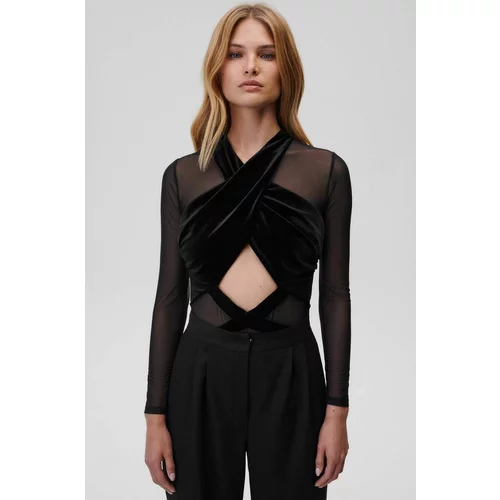 Undress Code Bodi 540 Flawless Bodysuit Black boja: crna, bez uzorka