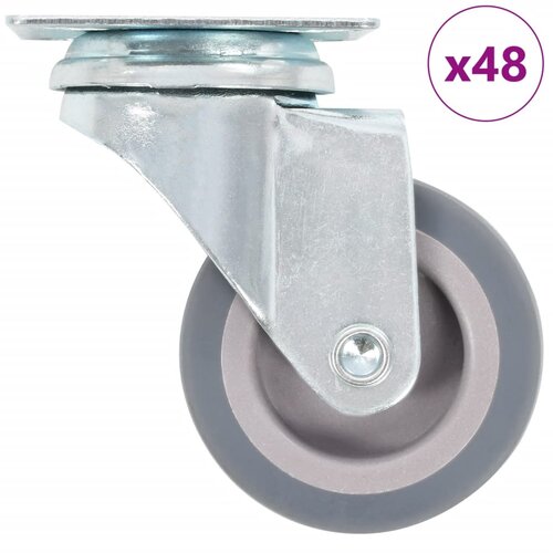 vidaXL gibljiva kolesa 48 kosov 50 mm Cene