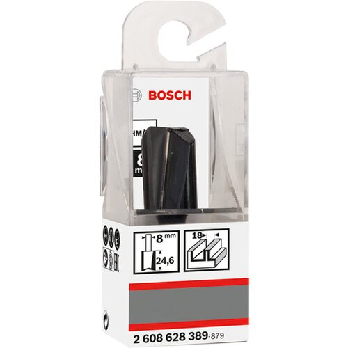 Bosch Ravno glodalo 8 mm, D1 18 mm, L 24,6 mm, G 56 mm Slike