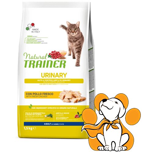 Natural trainer cat Urinary With Chicken 1.5kg, Hrana Za Mačke Sa Piletinom Cene