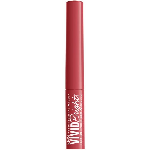 NYX Professional Makeup vivid brights tečni ajlajner 04 liner on red Slike
