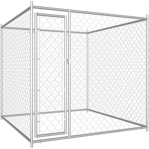 vidaXL Vanjski kavez za pse 193 x 193 x 185 cm Cijene