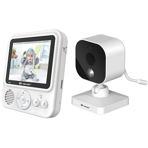 Tracer Elektronska bebi kamera WiFi 720p sa ekranom 2.8&amp;quot; i uspavankama Senko+ Slike
