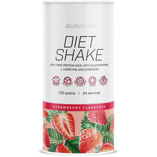 BioTech USA Diet Shake 720g jagoda Slike