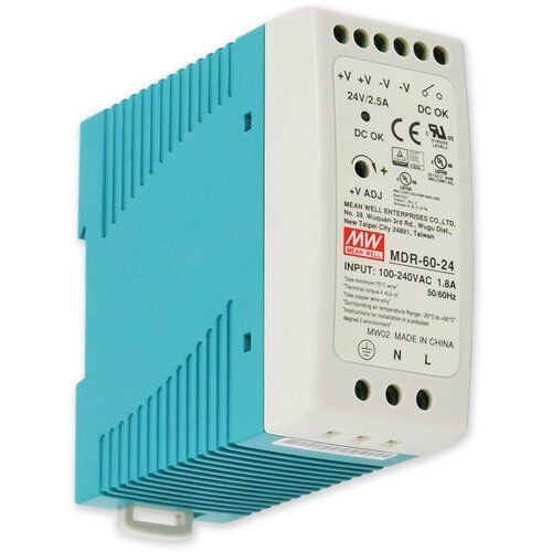 Planet ps-din 60-24-preklopno napajanje 24V = / 2,5A v din, zaščita Cene