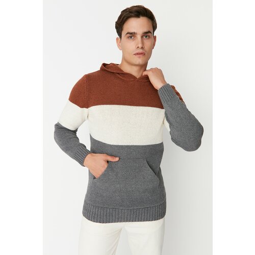 Trendyol Sweater - Red - Regular Cene