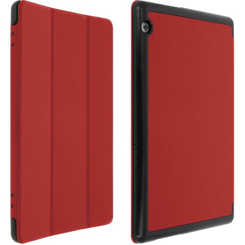 AVIZAR Izjemno tanek trifold folio etui s funkcijo stojala v dveh položajih - rdec str. Huawei MediaPad T5 10.0, (21124015) Cene
