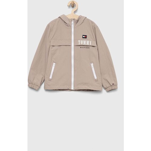 Tommy Hilfiger Dječja jakna boja: tirkizna Slike