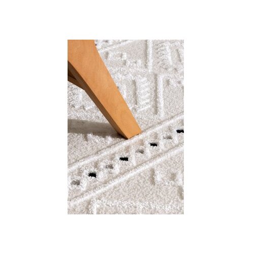 Conceptum Hypnose Tepih (160x160) 33412 Cream Black Cene