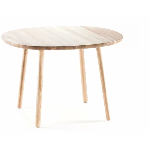 EMKO blagovaonski stol od punog drveta Naive, ⌀ 110 cm