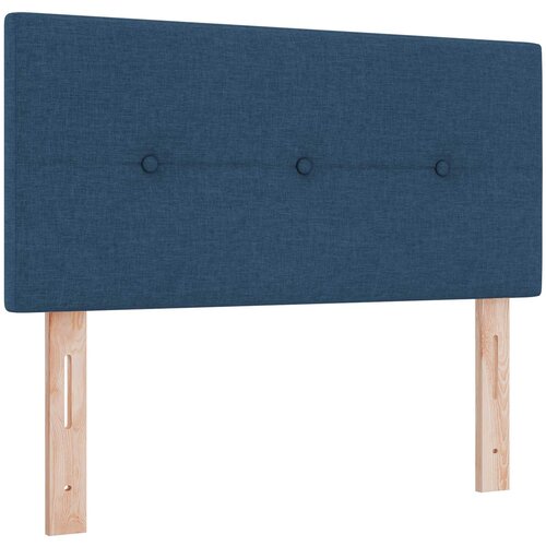  Boxspring krevet s madracem Plava 90 x 200 cm Tkanina Slike