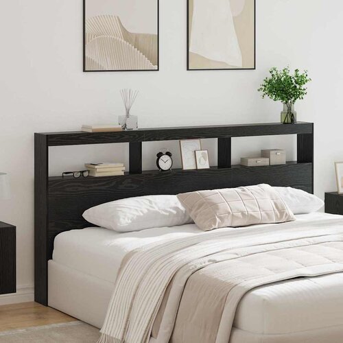 Uzglavlje Crni hrast 200 x 17 x 102 cm Konstruirano drvo Cene